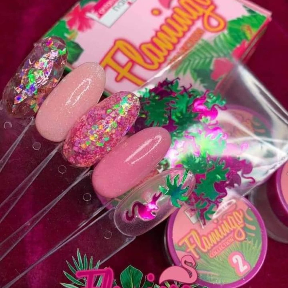 Nail Acrylic Collection Fantasy Nails "Flamingo"